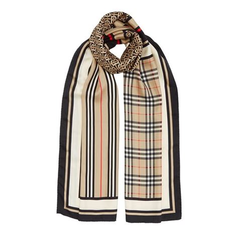 burberry ladies silk scarves|burberry silk scarf women.